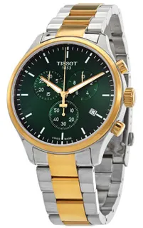 Tissot XL T116.617.22.091.00 Yellow gold and Stainless steel Green