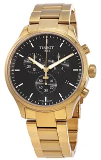 Tissot XL T116.617.33.051.00 Yellow gold and Stainless steel Black