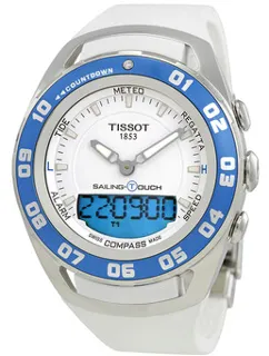 Tissot T-Touch Sailing Perpetual T056.420.27.011.00 Stainless steel White