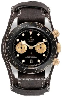 Tudor Black Bay Chrono M79363N-0002 Stainless steel Black