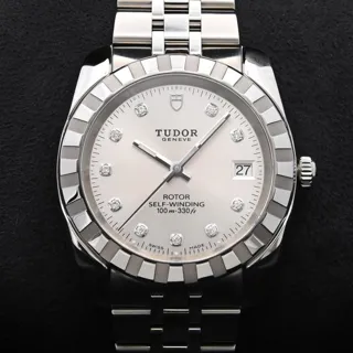 Tudor Classic M21010-0012 38mm Stainless steel Silver