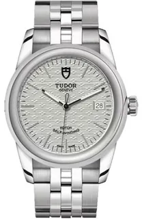 Tudor Glamour Date M55000-0003 Stainless steel Silver