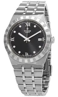 Tudor Royal M28500-0004 Stainless steel Black