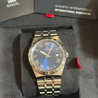 Tudor Royal M28500-0005 38mm Stainless steel Blue