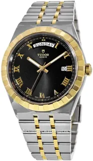 Tudor Royal M28603-0003 41mm Brushed/polished steel Black