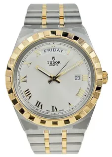 Tudor Royal M28603 41mm Yellow gold and Stainless steel Silver