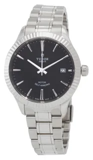 Tudor Style M12510-0003 Stainless steel Black