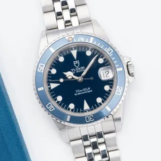 Tudor Submariner 75090 36mm Stainless steel Blue