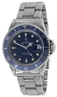 Tudor Submariner 79090 40mm Stainless steel Blue