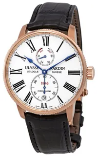 Ulysse Nardin Marine 1182-310/40 Rose gold White