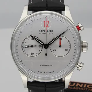 Union Glashütte Noramis Chronograph D012.427.16.032.00 42mm Stainless steel Silver