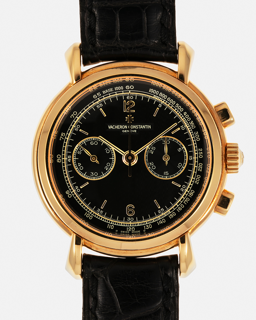 Vacheron Constantin Les Historiques Chronograph 47101/47111 36mm 18-carat yellow gold Black