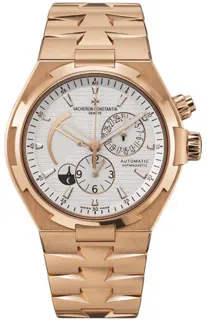 Vacheron Constantin Overseas Dual Time 47450/B01R-9404 Rose gold Silver