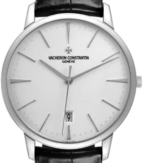 Vacheron Constantin Patrimony 85180/000G-9230 White gold Silver