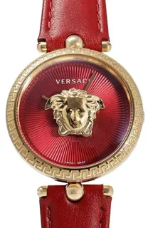 Versace VECQ00418 34mm Yellow gold Red