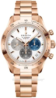 Zenith Chronomaster Sport 18.3101.3600/69.M3100 41mm Rose gold Silver