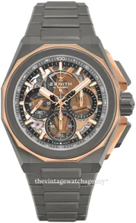 Zenith Defy Extreme 87.9100.9004/03.I001 45mm Rose gold and Titanium Skeletonized