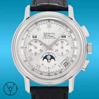 Zenith El Primero 01.0240.410 40mm steel$sapphire crystal Silver