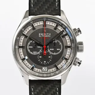 Zenith El Primero 03.2282.400/91.R578 45mm Stainless steel Gray