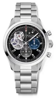 Zenith El Primero 03.3300.3604/21.M3300 39.5mm Stainless steel Black