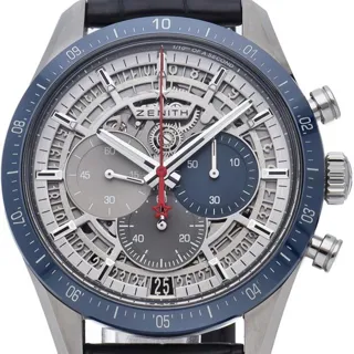 Zenith El Primero 95.3002.3600/69.C818 42mm Titanium Silver