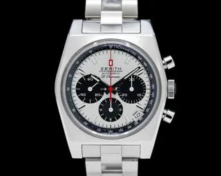 Zenith El Primero Chronomaster 03.A384.400/21.M384 37mm Stainless steel White