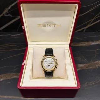 Zenith El Primero Chronomaster 30.0220.410 40mm Yellow gold Silver