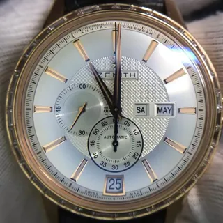 Zenith El Primero Winsor Annual Calen 22.2070.4054/02.C711 42mm Rose gold White