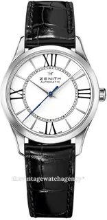 Zenith Elite 03.2310.679/38.C714 33mm Stainless steel White