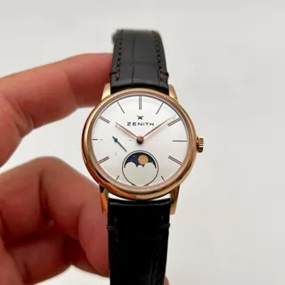 Zenith Elite 18.2330.692/01.C713 33mm Rose gold Silver