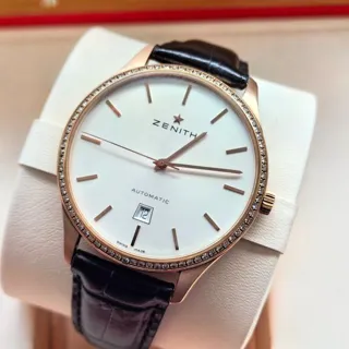 Zenith Elite 22.2020.3001/01.C498 40mm Rose gold White