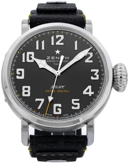 Zenith Pilot 03.2434.679/20.I010 45mm Stainless steel Gray