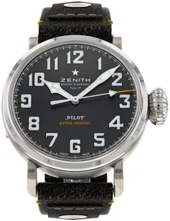 Zenith Pilot 03.2434.679/20.I010 Stainless steel Gray