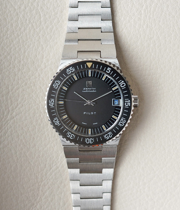 Zenith Pilot 02.0190.380 Stainless steel 1970 United States