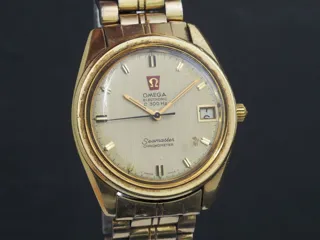 Omega Seamaster 198.001 36mm Gold-plated Golden