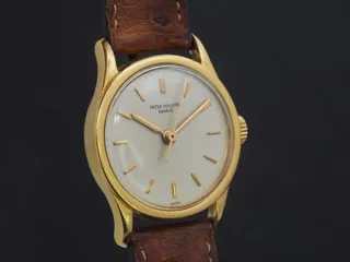 Patek Philippe Calatrava 2555 31mm Yellow gold Cream