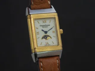 Jaeger-LeCoultre Reverso 260.5.08 Stainless steel and 18k yellow gold Cream