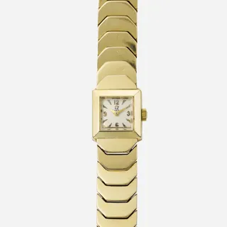 Omega 14k yellow gold Silver