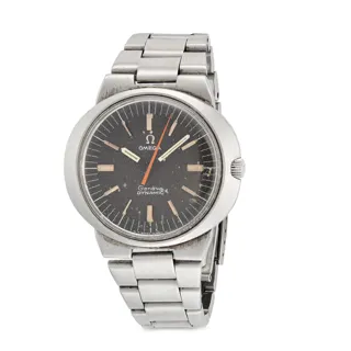 Omega Dynamic 39mm Stainless steel Black