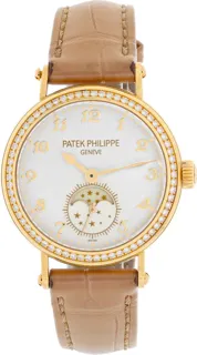 Patek Philippe Moonphase 7121J-001 33mm Yellow gold White