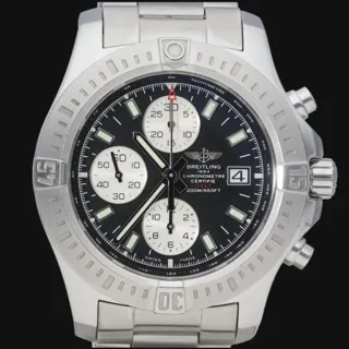 Breitling Colt Chronograph A13388 44mm Stainless steel Black