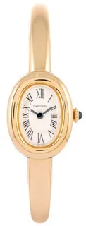 Cartier Baignoire WGBA0035 24.5mm 18kt yellow gold Silver