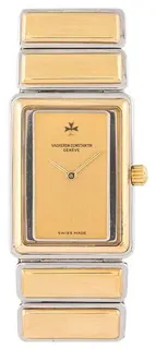 Vacheron Constantin Harmony 61201/939 19mm STEEL$18KT YELLOW GOLD Golden