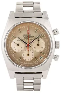 Zenith El Primero A385 37mm Stainless steel Gray