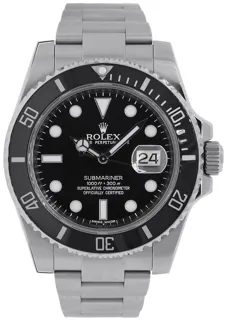 Rolex Submariner Date 116610LN Stainless steel Black