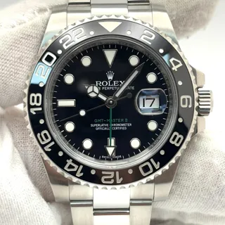 Rolex GMT-Master II 116710LN-0001 40mm Stainless steel Black