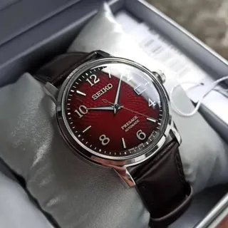 Seiko Presage SRPE41J1 38.5mm Stainless steel Red