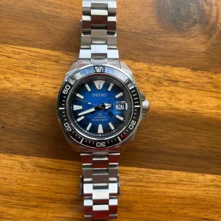 Seiko Prospex SRPE33K1 44mm Stainless steel Blue