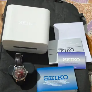 Seiko Presage SRPE41J1 38.5mm Stainless steel Burgundy