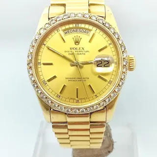 Rolex Day-Date 36 18038 36mm Yellow gold Golden